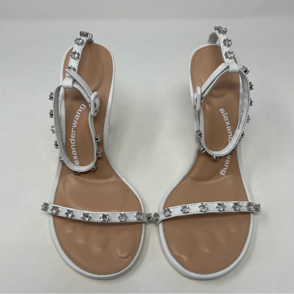 Alexander Wang Nicki 105 Crystal Stud High Heel Sandals - NWT - Picture 9 of 14